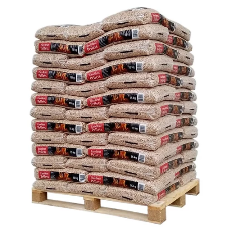 Premium-Pellets – Palette mit 65 Säcken à 15 kg