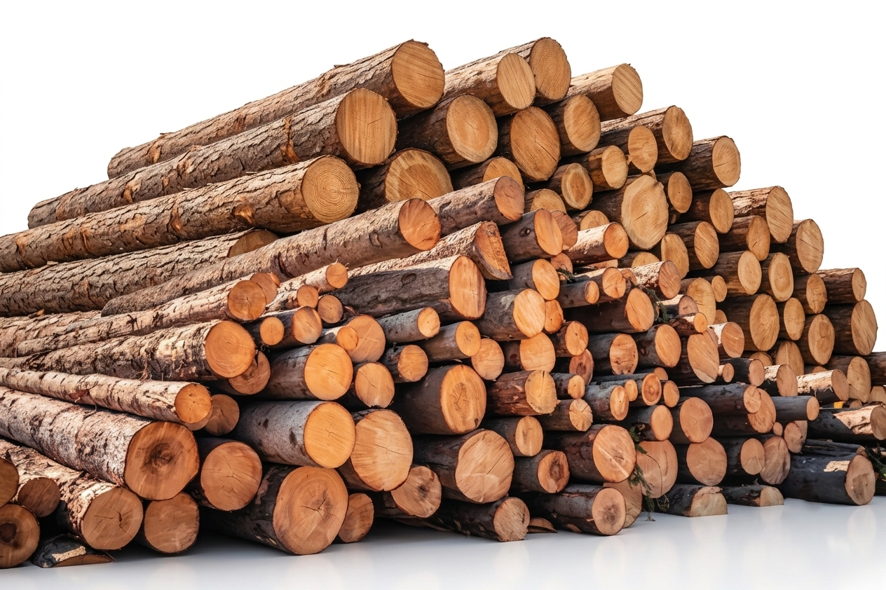 Stammholz Nadelholz – LKW-Ladung flexibel